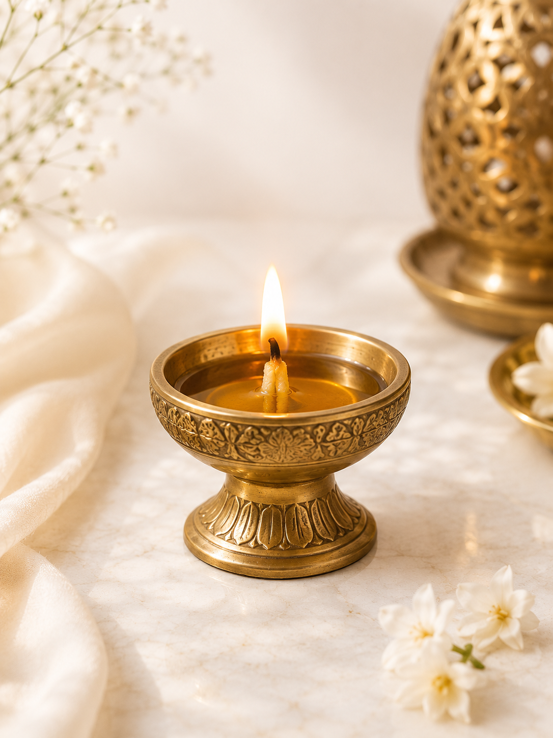 Ghee Diya Bati